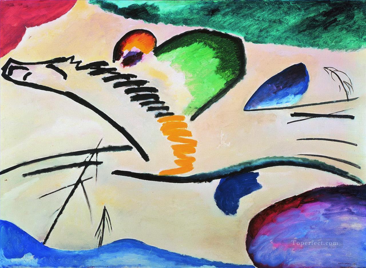 Lyrically Wassily Kandinsky Oil Paintings